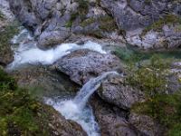 Wasserfälle an einer Felsstufe